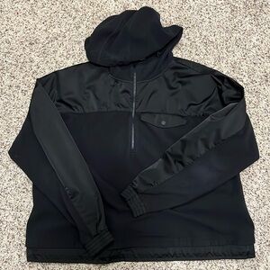 Athleta black jacket with hood MTall